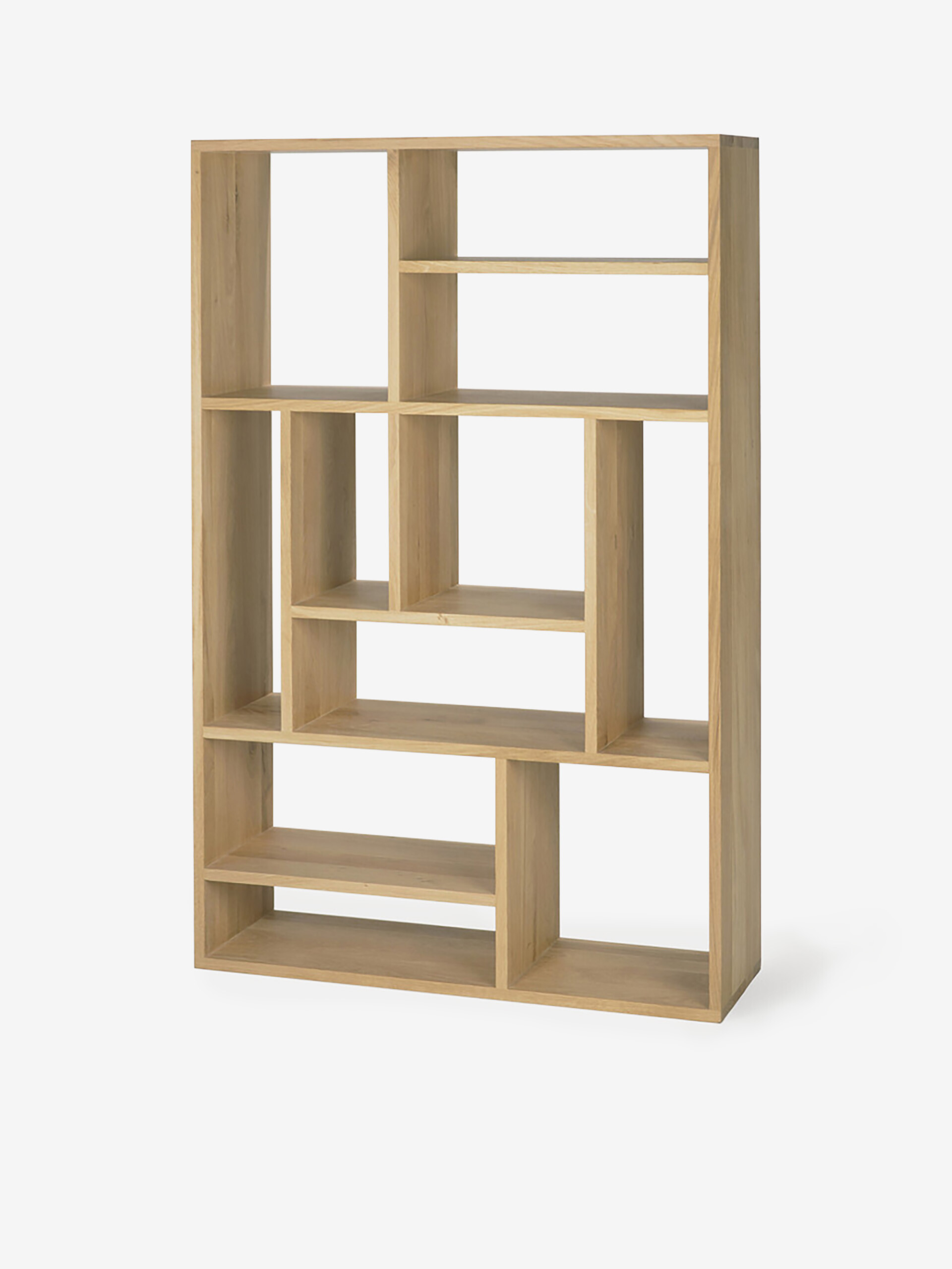 ETAGERE M SMALL 90x30x139 -  Light oak , Home design Bensimon