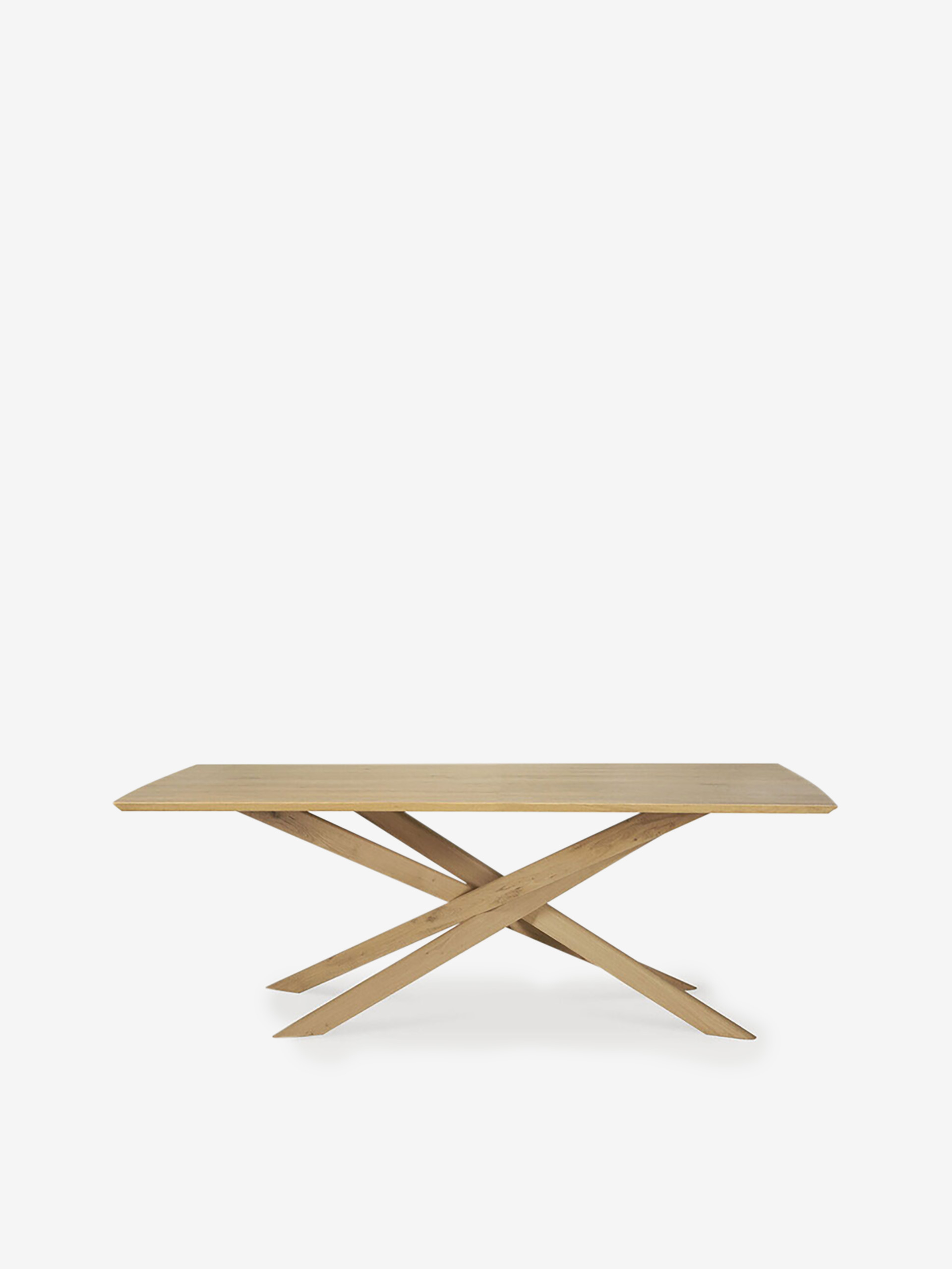 TABLE MIKADO EN CHENE - L240 CM - Light oak , Home design Bensimon