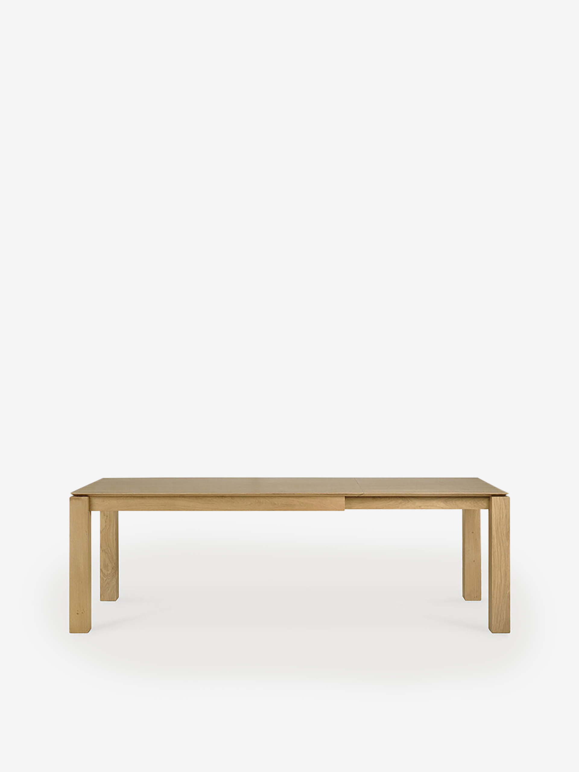 TABLE A RALLONGE SLICE -L160/240 CM - Light oak , Home design Bensimon