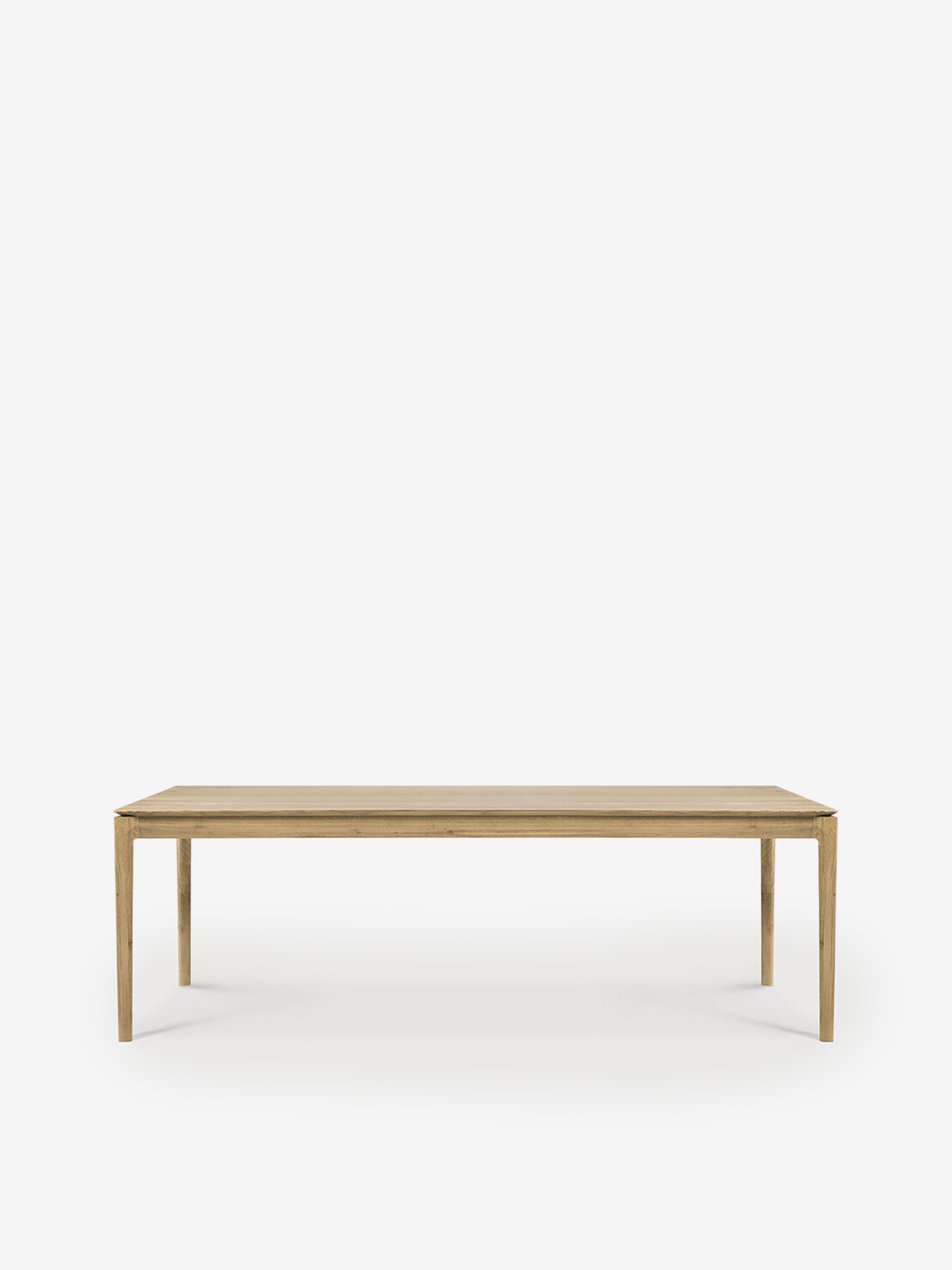 TABLE BOK EN CHENE - L240 CM -  Light oak , Home design Bensimon