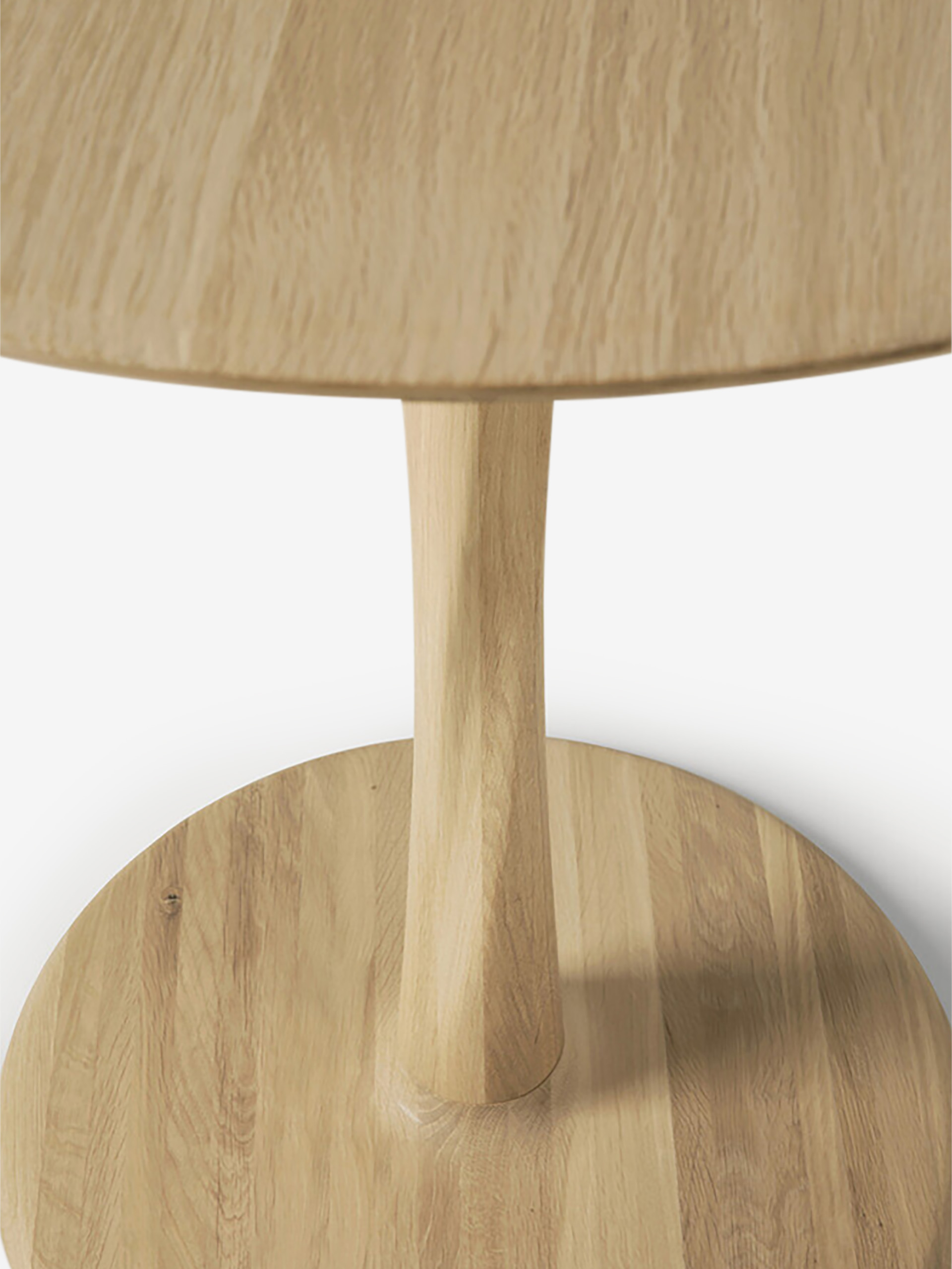 TABLE CHENE TORSION D70 CHENE NATUREL - Light oak , Home design Bensimon
