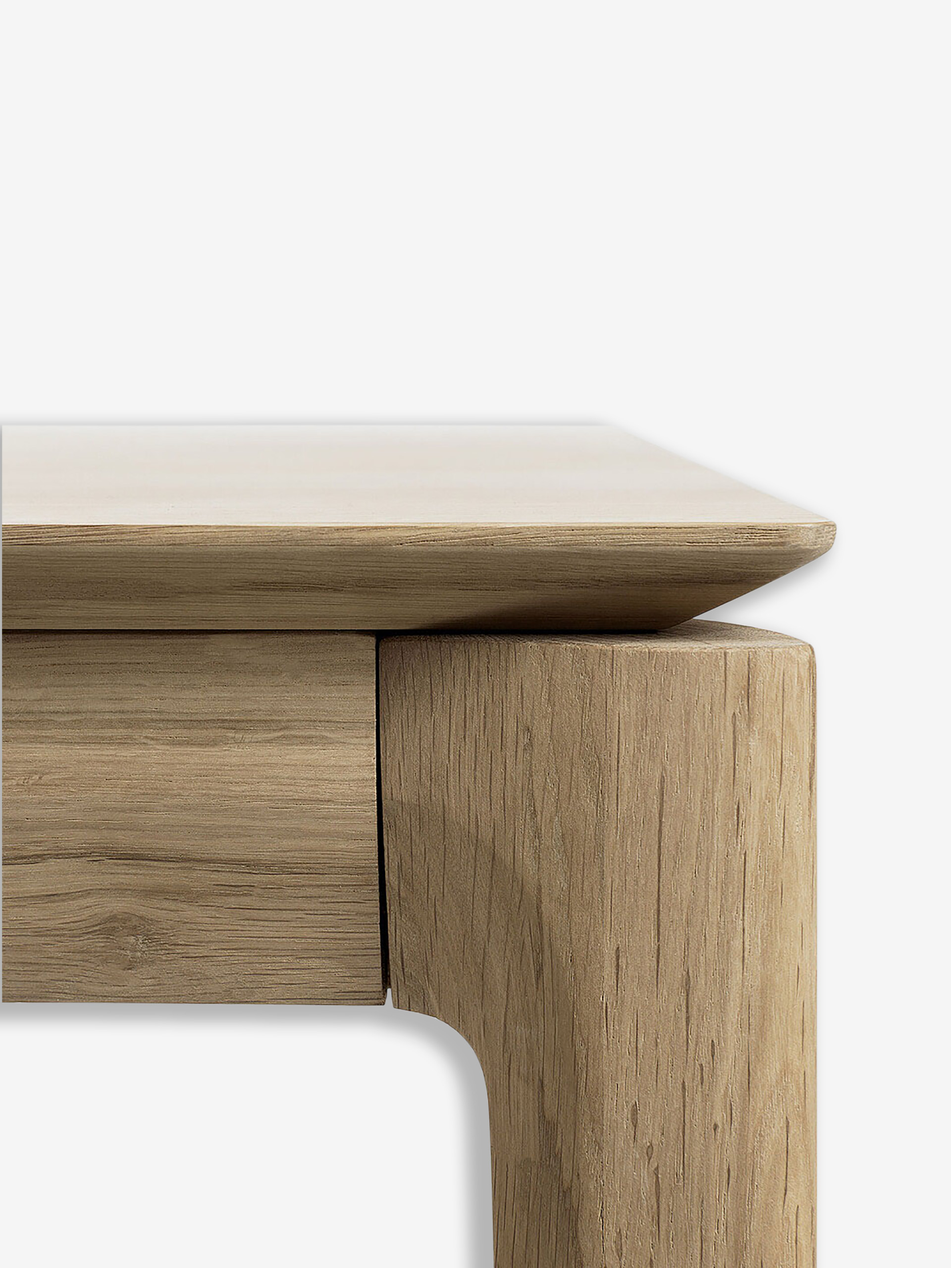 TABLE BOK A RALLONGE 160/240 90X76 - Light oak , Home design Bensimon