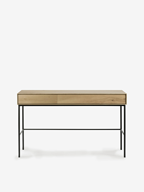 BUREAU WHITEBIRD 2 TIR CHENE 110X45X78 -  Light oak , Home design Bensimon