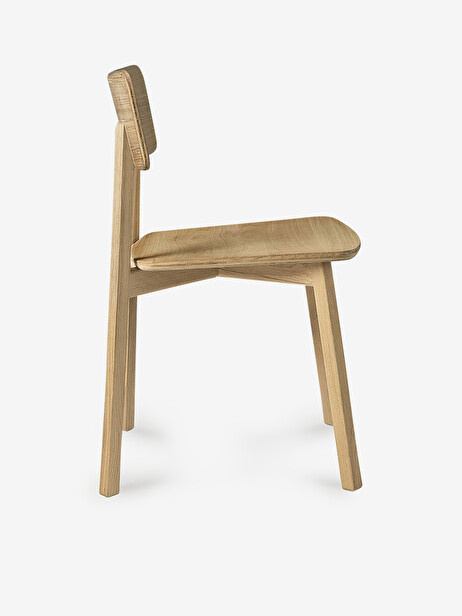 CHAISE CASALE EN CHENE -  Light oak , Home design Bensimon