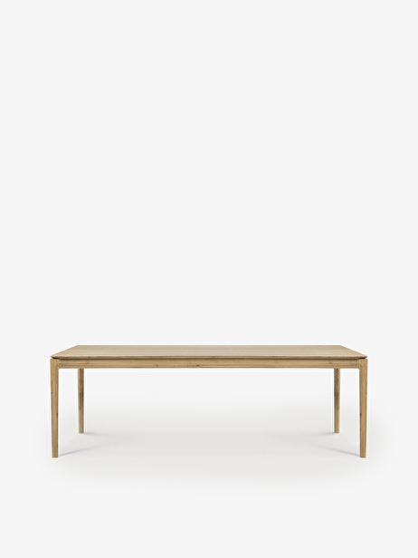 TABLE BOK EN CHENE - L240 CM -  Light oak , Home design Bensimon