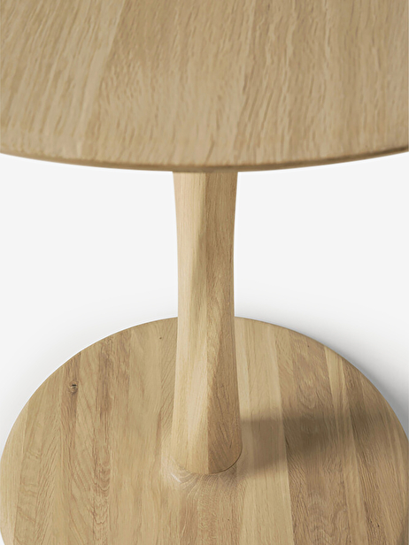 TABLE CHENE TORSION D70 CHENE NATUREL -  Light oak , Home design Bensimon
