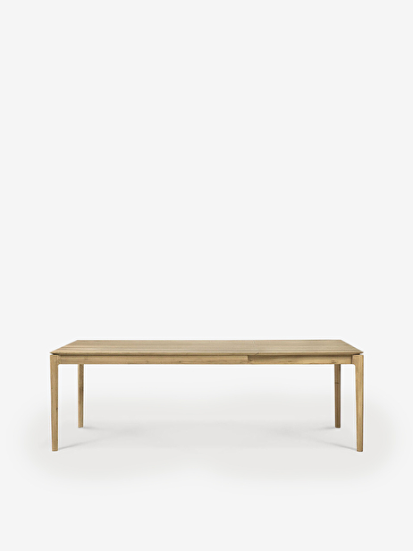 TABLE BOK A RALLONGE 160/240 90X76 -  Light oak , Home design Bensimon