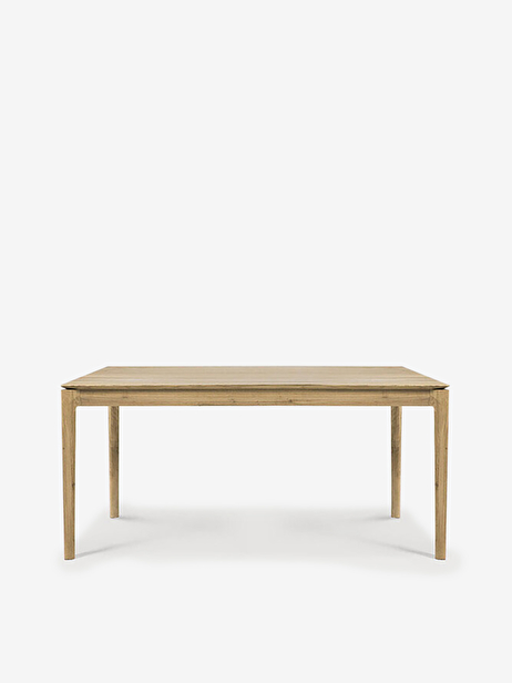 TABLE BOK A RALLONGE 160/240 90X76 -  Light oak , Home design Bensimon