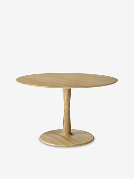 TABLE TORSION EN CHENE D127 -  Light oak , Home design Bensimon