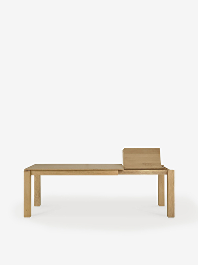 TABLE A RALLONGE SLICE -L160/240 CM -  Light oak , Home design Bensimon
