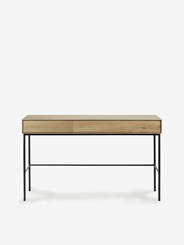 BUREAU WHITEBIRD 2 TIR CHENE 110X45X78 - Light oak , Home design Bensimon