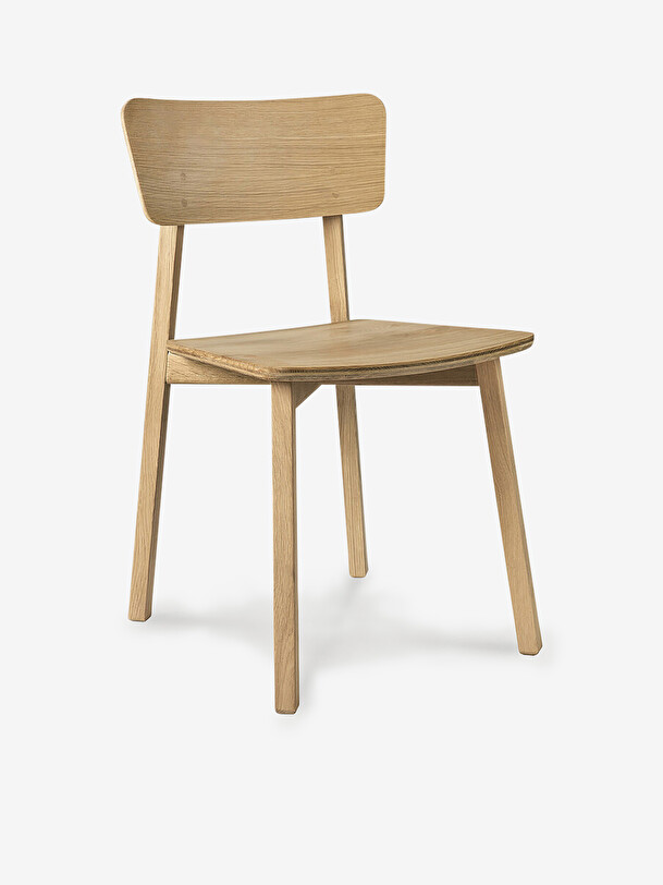 CHAISE CASALE EN CHENE - Light oak , Home design Bensimon