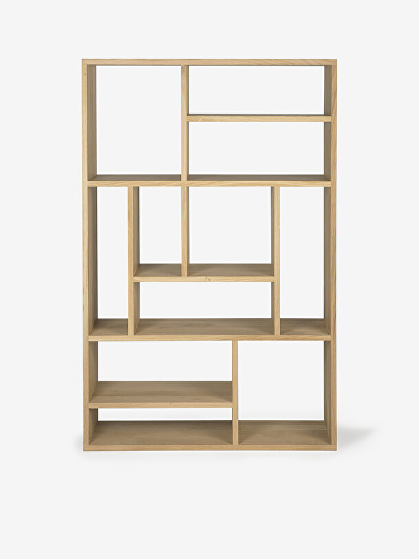 ETAGERE M SMALL 90x30x139 -  Light oak , Home design Bensimon