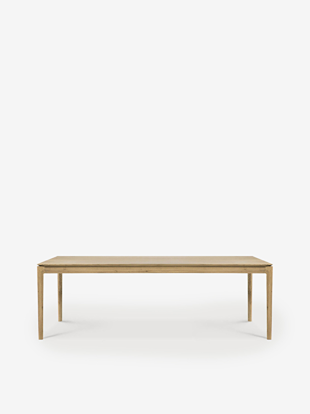TABLE BOK EN CHENE - L240 CM -  Light oak , Home design Bensimon