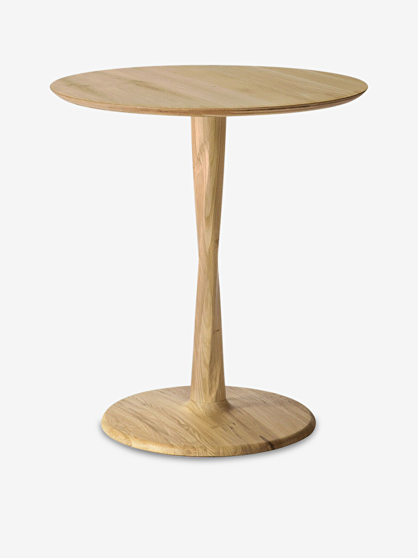 TABLE CHENE TORSION D70 CHENE NATUREL - Light oak , Home design Bensimon