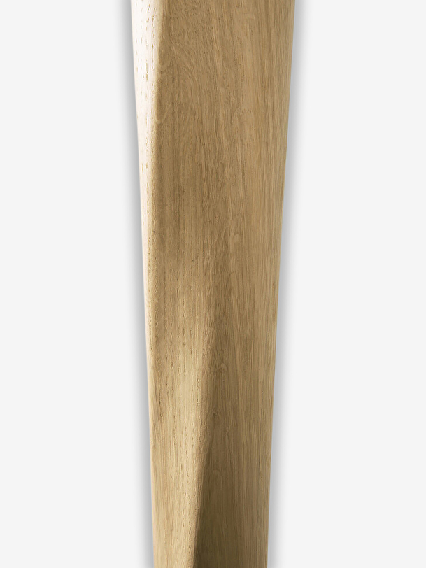 TABLE CHENE TORSION D70 CHENE NATUREL - Light oak , Home design Bensimon