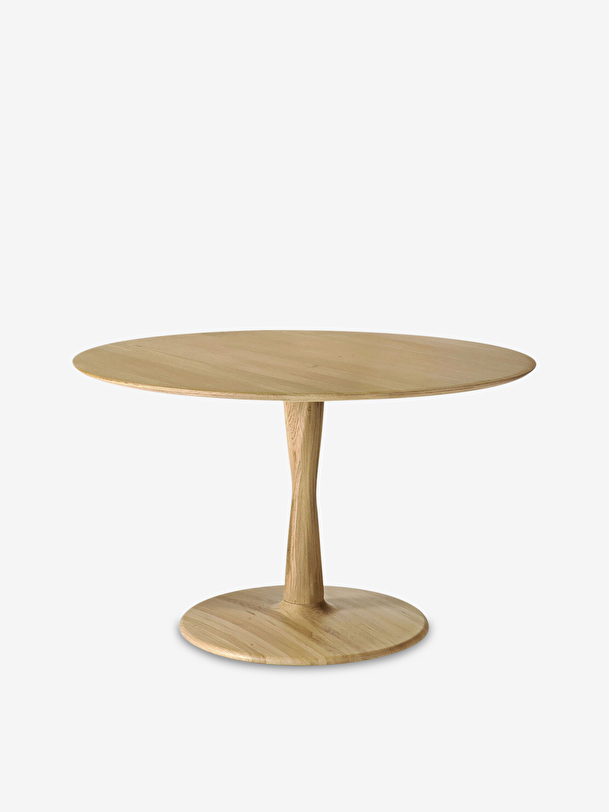 TABLE TORSION EN CHENE D127 -  Light oak , Home design Bensimon