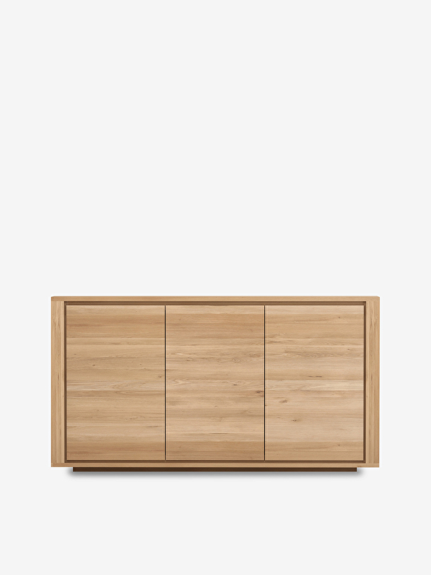 BUFFET SHADOW EN CHENE - 3 PORTES - Light oak , Home design Bensimon