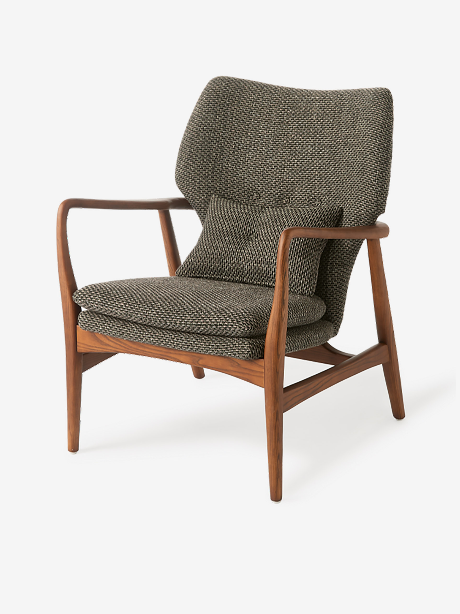 FAUTEUIL PEGGY GRIS CHINE -  Grey , Home design Bensimon