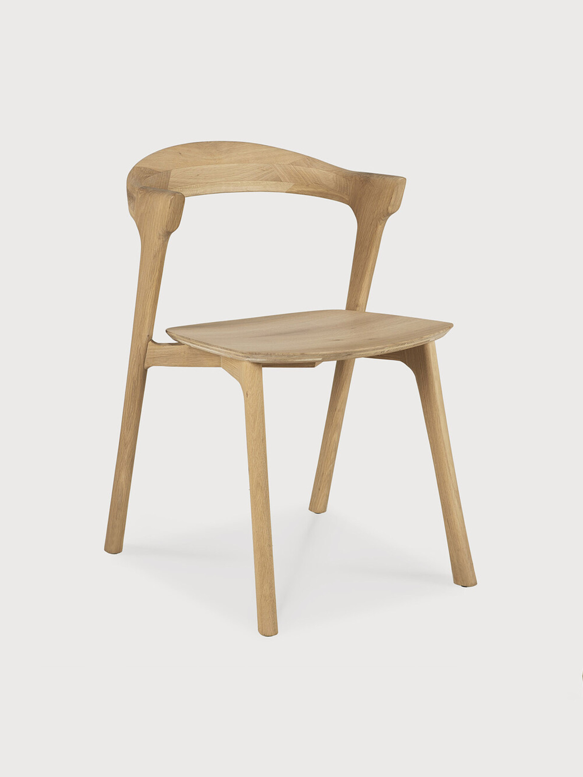 OAK BOK LACQUERED CHAIR - Light oak , Home design Bensimon