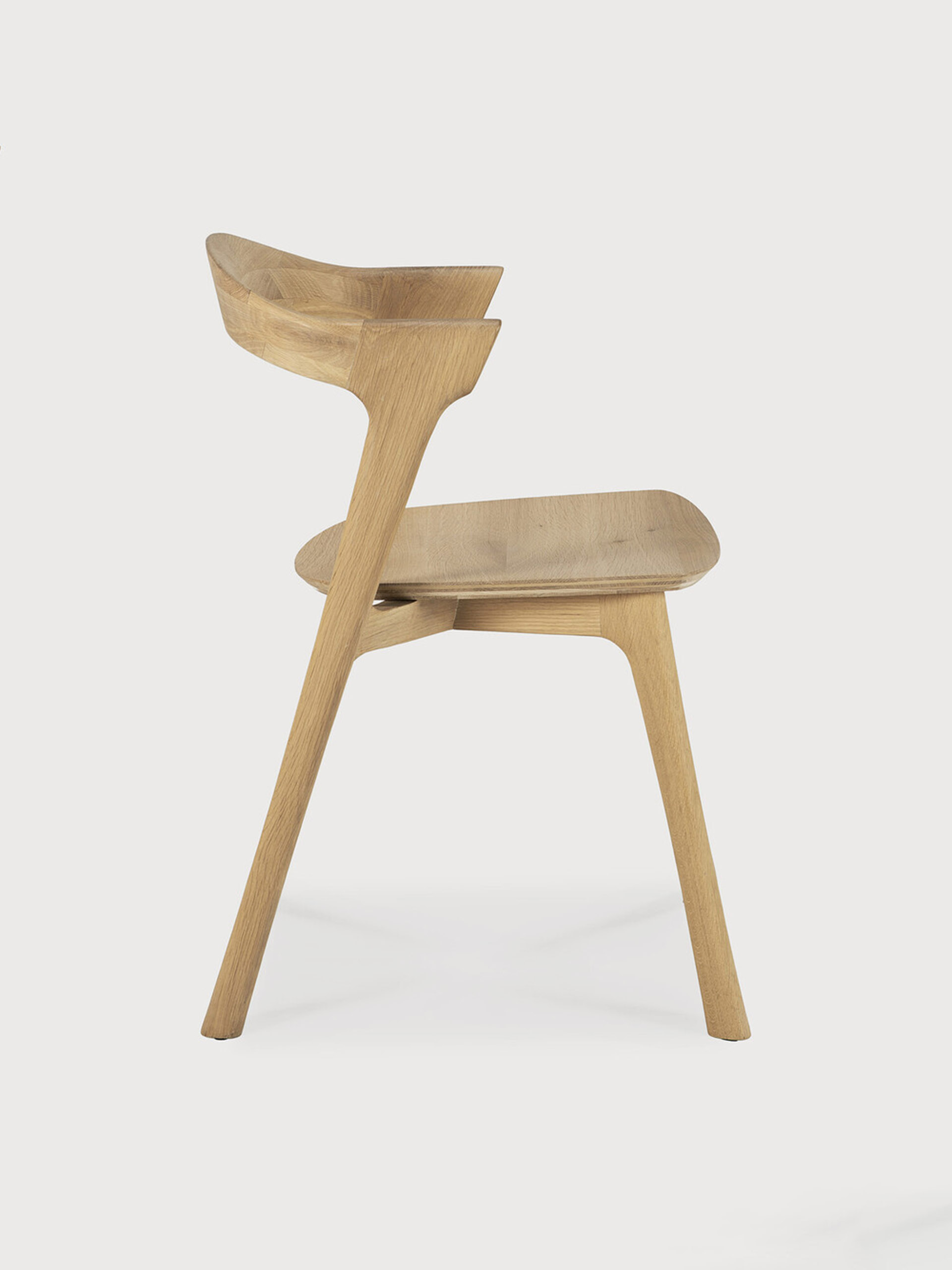 OAK BOK LACQUERED CHAIR - Light oak , Home design Bensimon