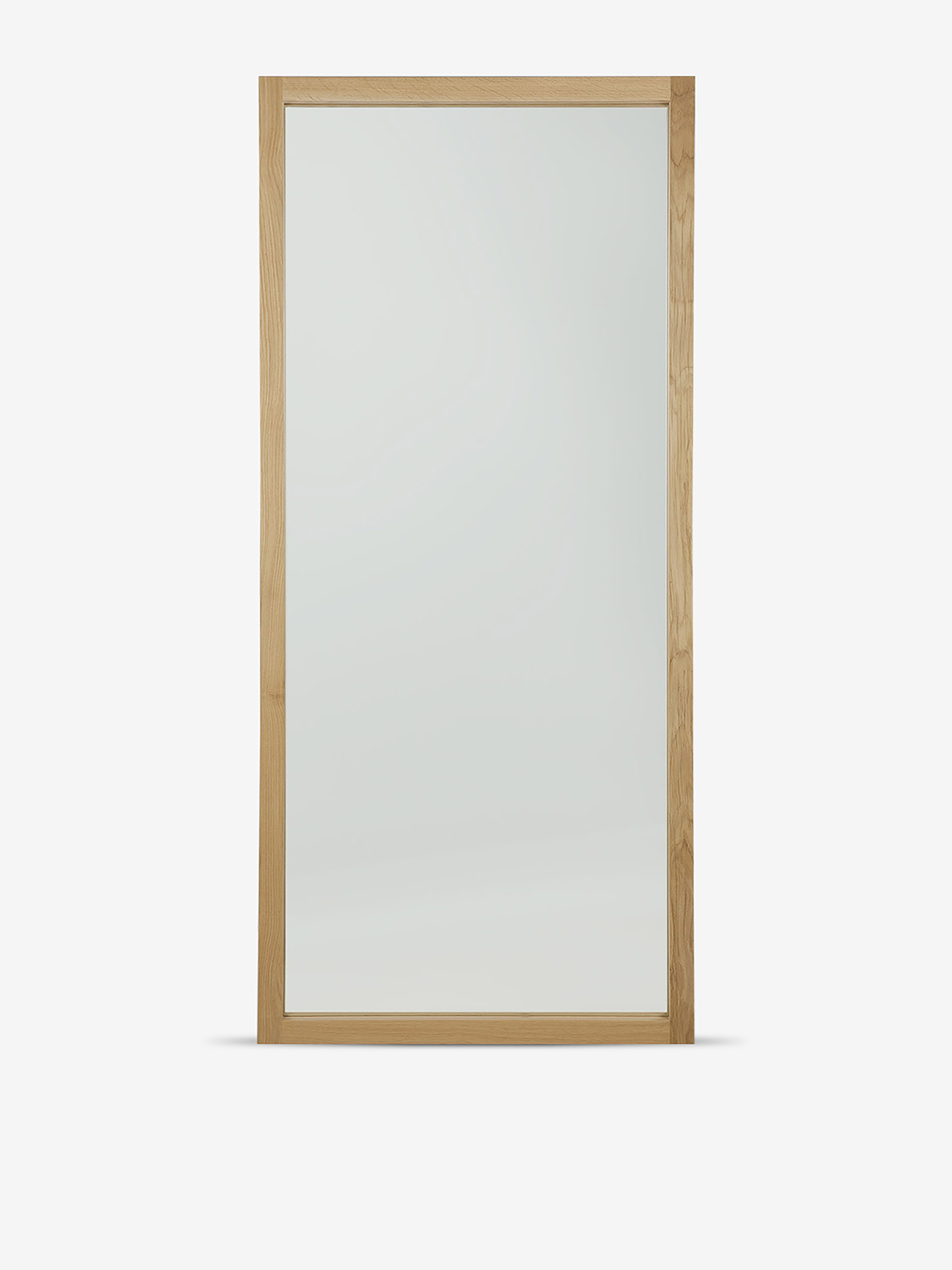 OAK LIGHT FRAME MIROR H200 -  Light oak , Home design Bensimon