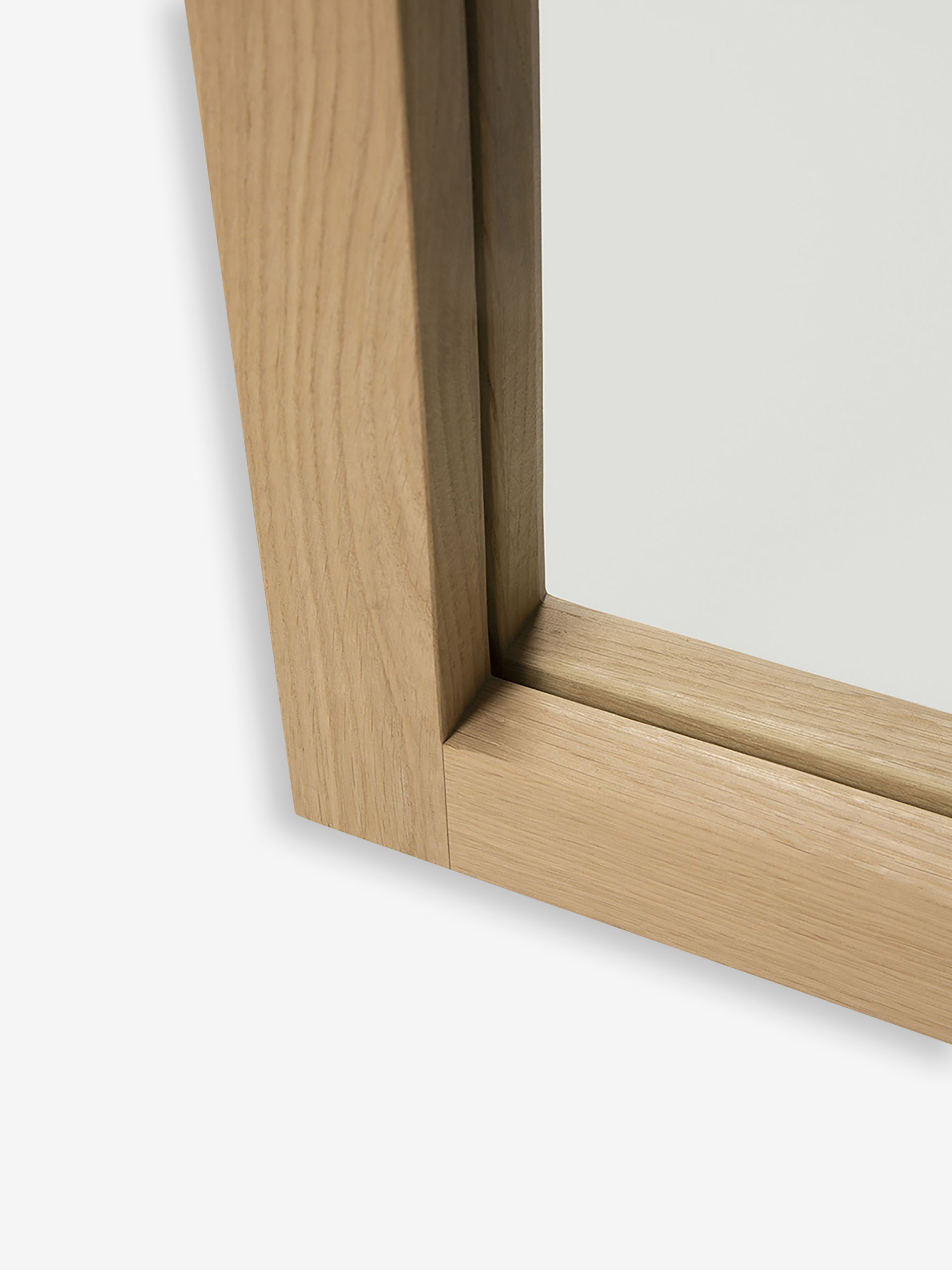 OAK LIGHT FRAME MIROR H200 -  Light oak , Home design Bensimon