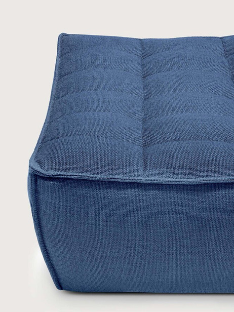 N701 SOFA FOOTSTOOL - BEIGE - 70X70X42 -  Beige , Home design Bensimon