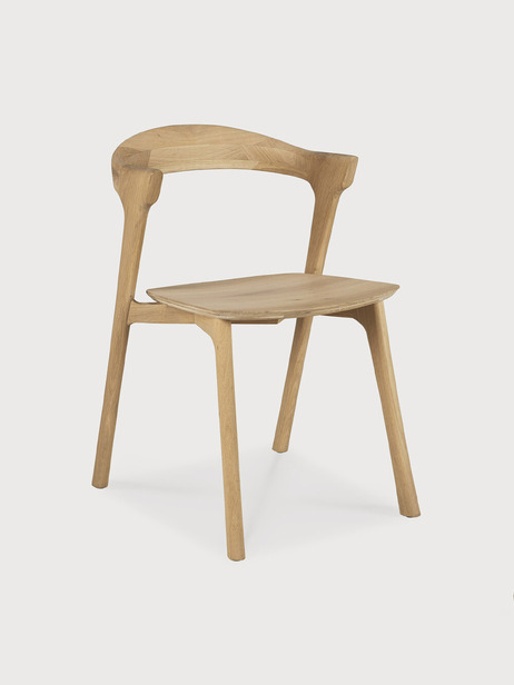 OAK BOK LACQUERED CHAIR -  Light oak , Home design Bensimon