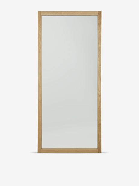 OAK LIGHT FRAME MIROR H200 -  Light oak , Home design Bensimon