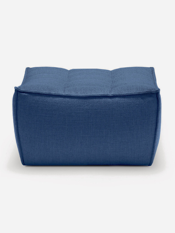 N701 SOFA FOOTSTOOL - BEIGE - 70X70X42 - Beige , Home design Bensimon