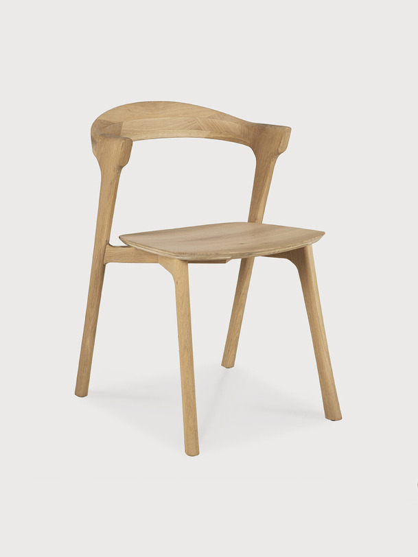 OAK BOK LACQUERED CHAIR - Light oak , Home design Bensimon