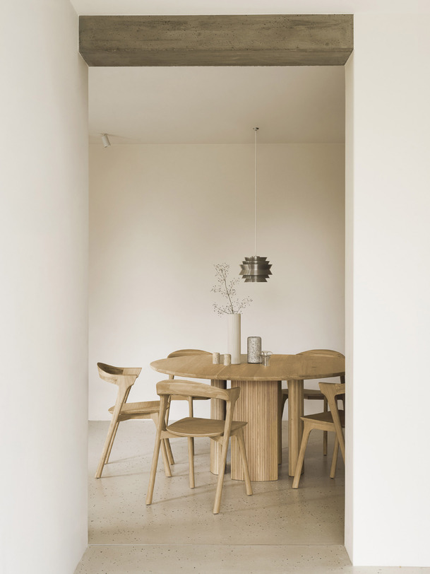 OAK BOK LACQUERED CHAIR - Light oak , Home design Bensimon