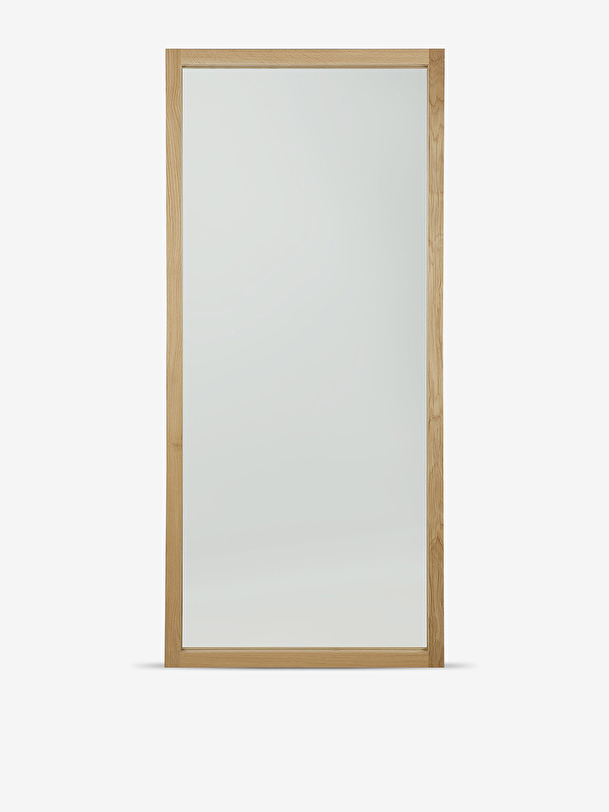 OAK LIGHT FRAME MIROR H200 -  Light oak , Home design Bensimon