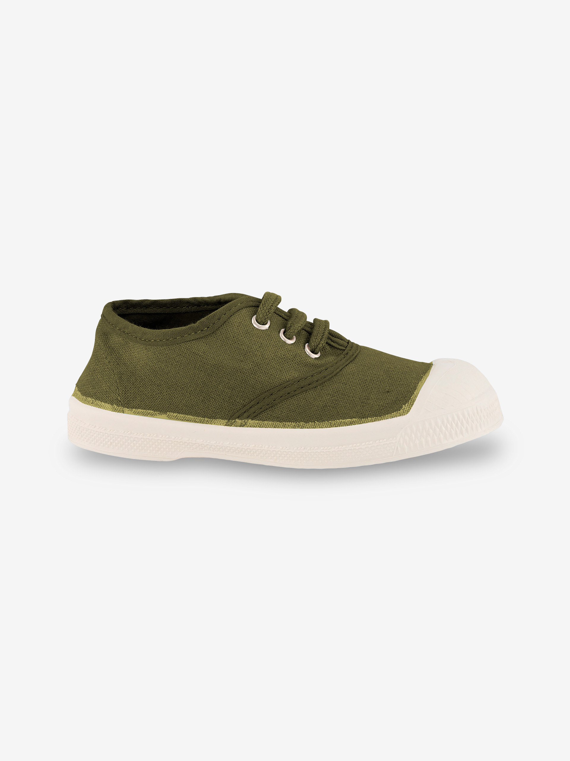 KIDS LACE-UP TENNIS -  Khaki , Tennis & Shoes Bensimon
