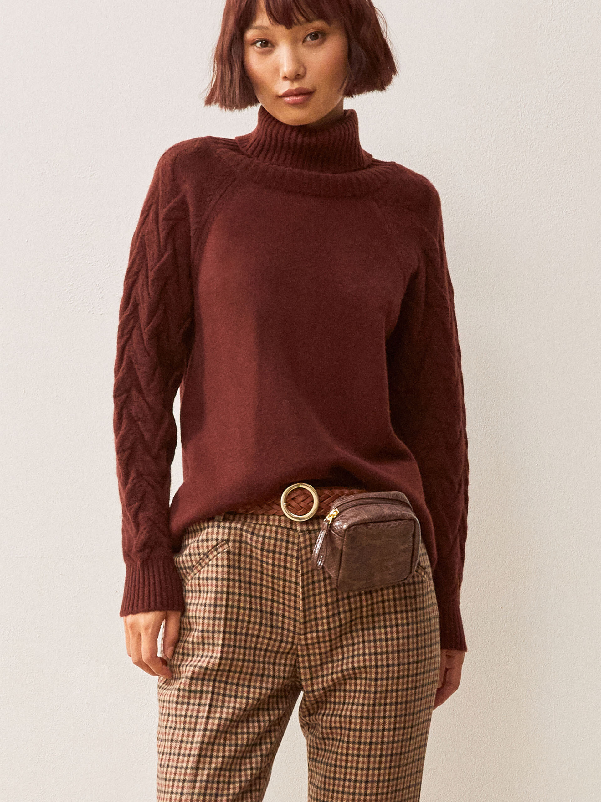 IGUANA SWEATER -  Mahogany , Ready-to-wear Bensimon