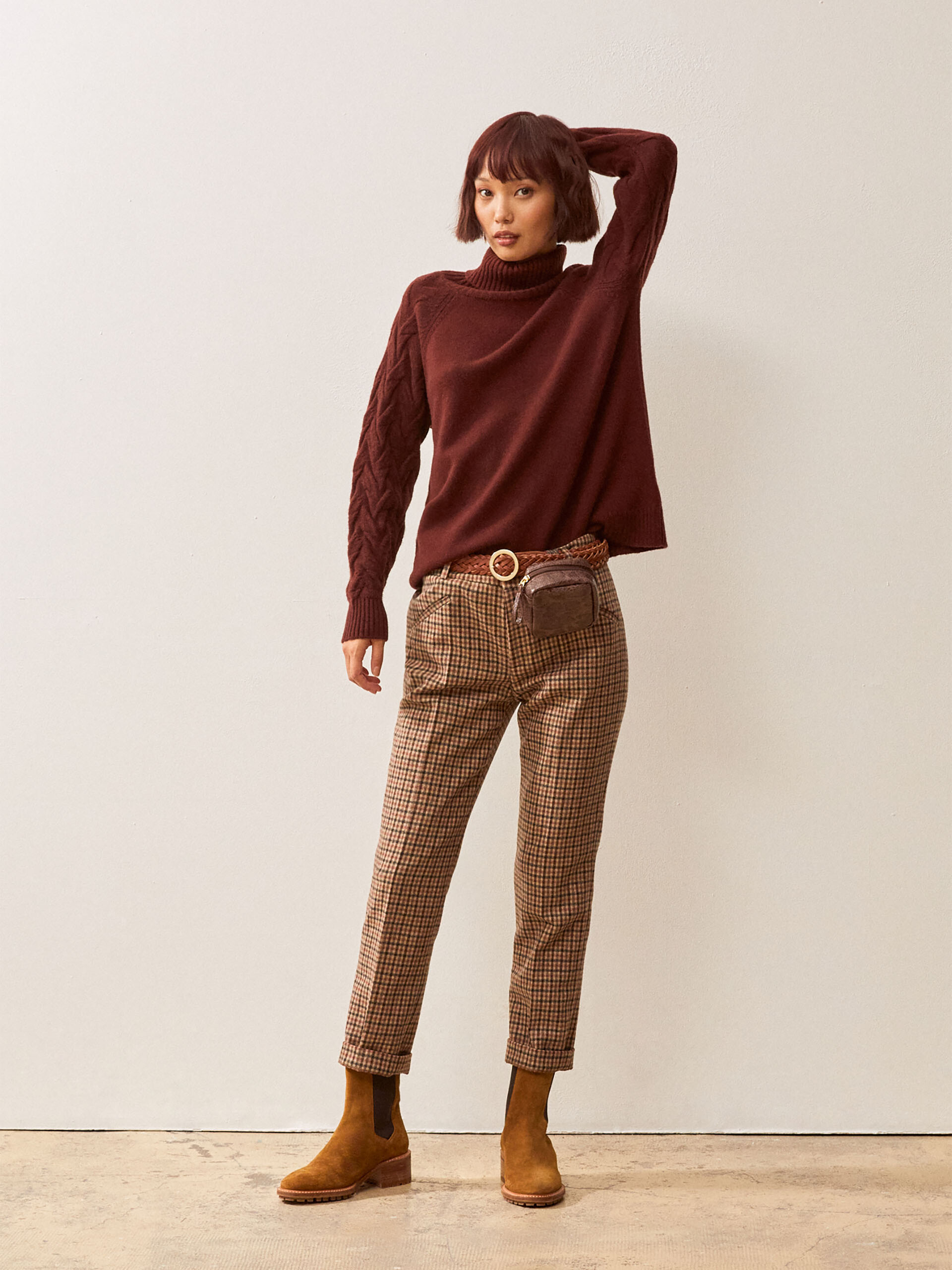 IGUANA SWEATER -  Mahogany , Ready-to-wear Bensimon