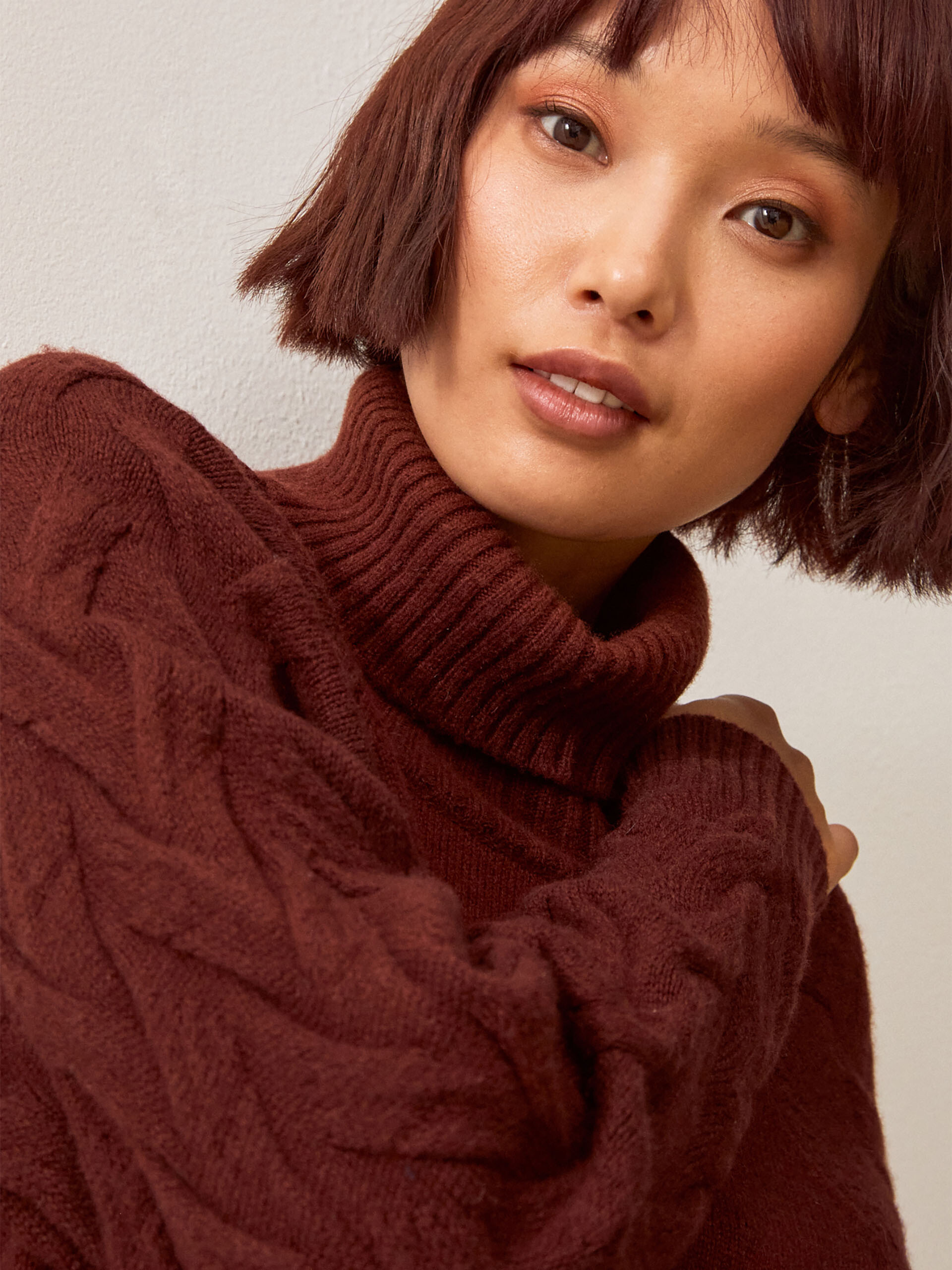IGUANA SWEATER -  Mahogany , Ready-to-wear Bensimon