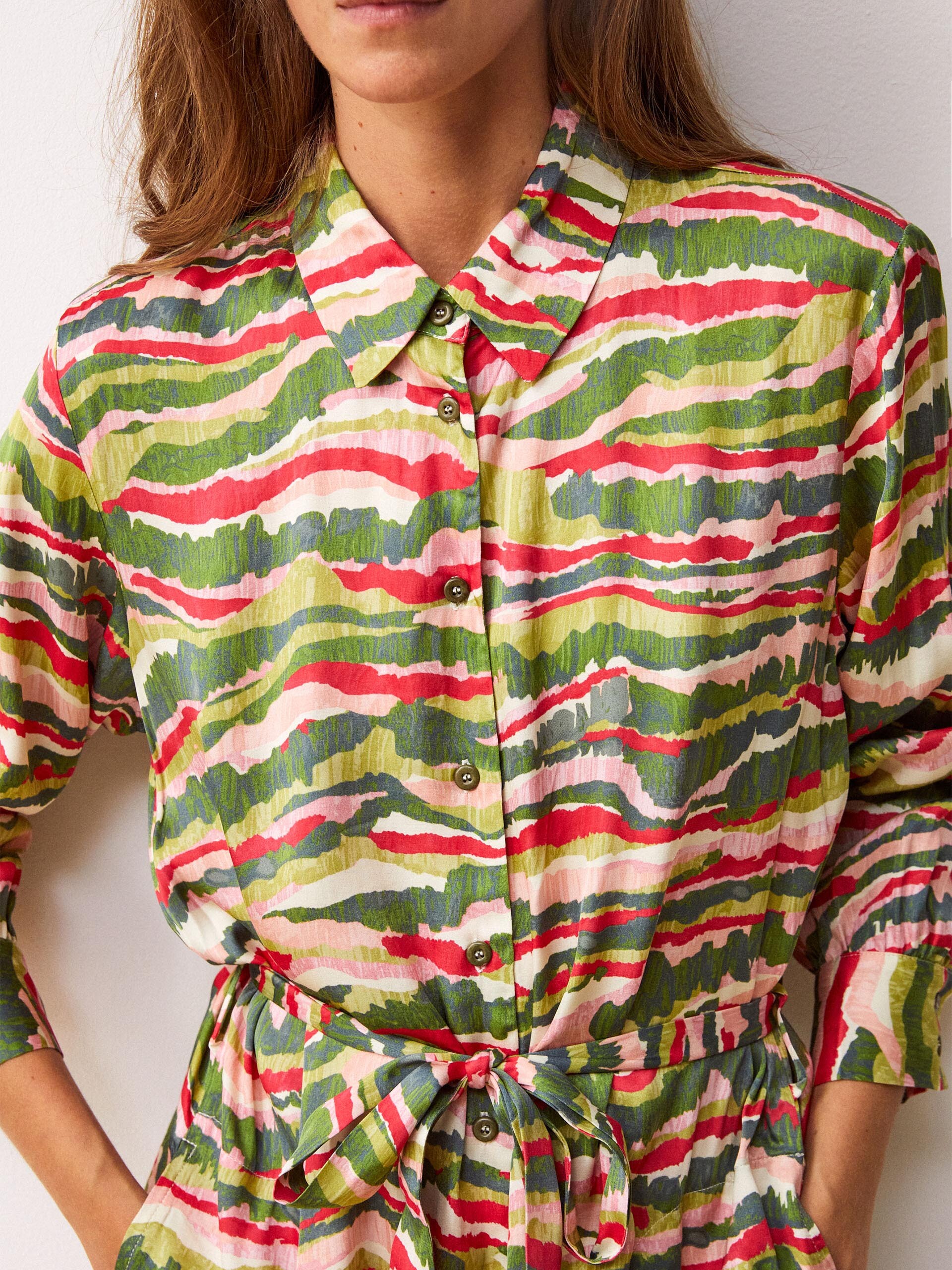 GLADYSA DRESS -  Panorama print , Ready-to-wear Bensimon