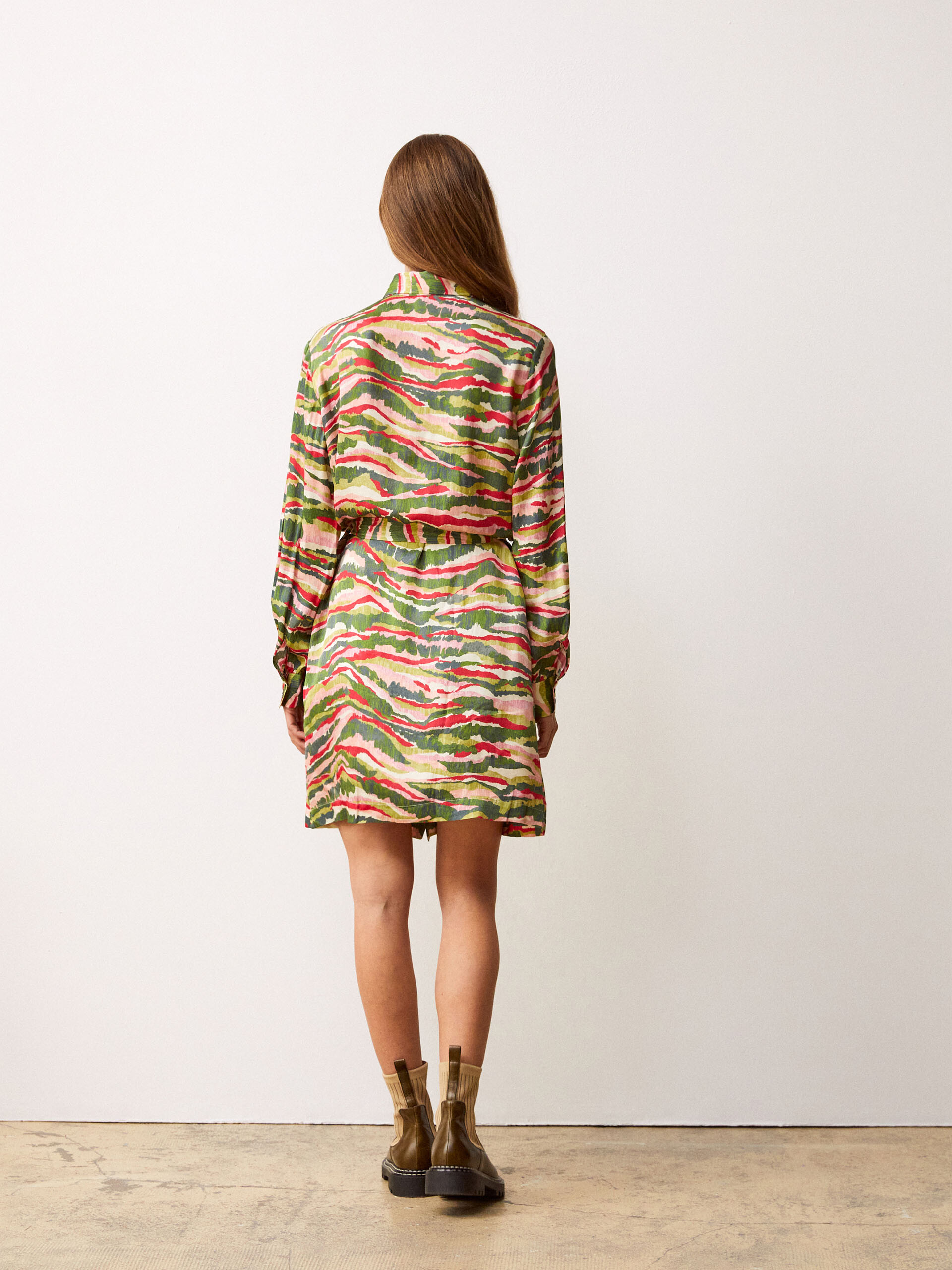 GLADYSA DRESS -  Panorama print , Ready-to-wear Bensimon
