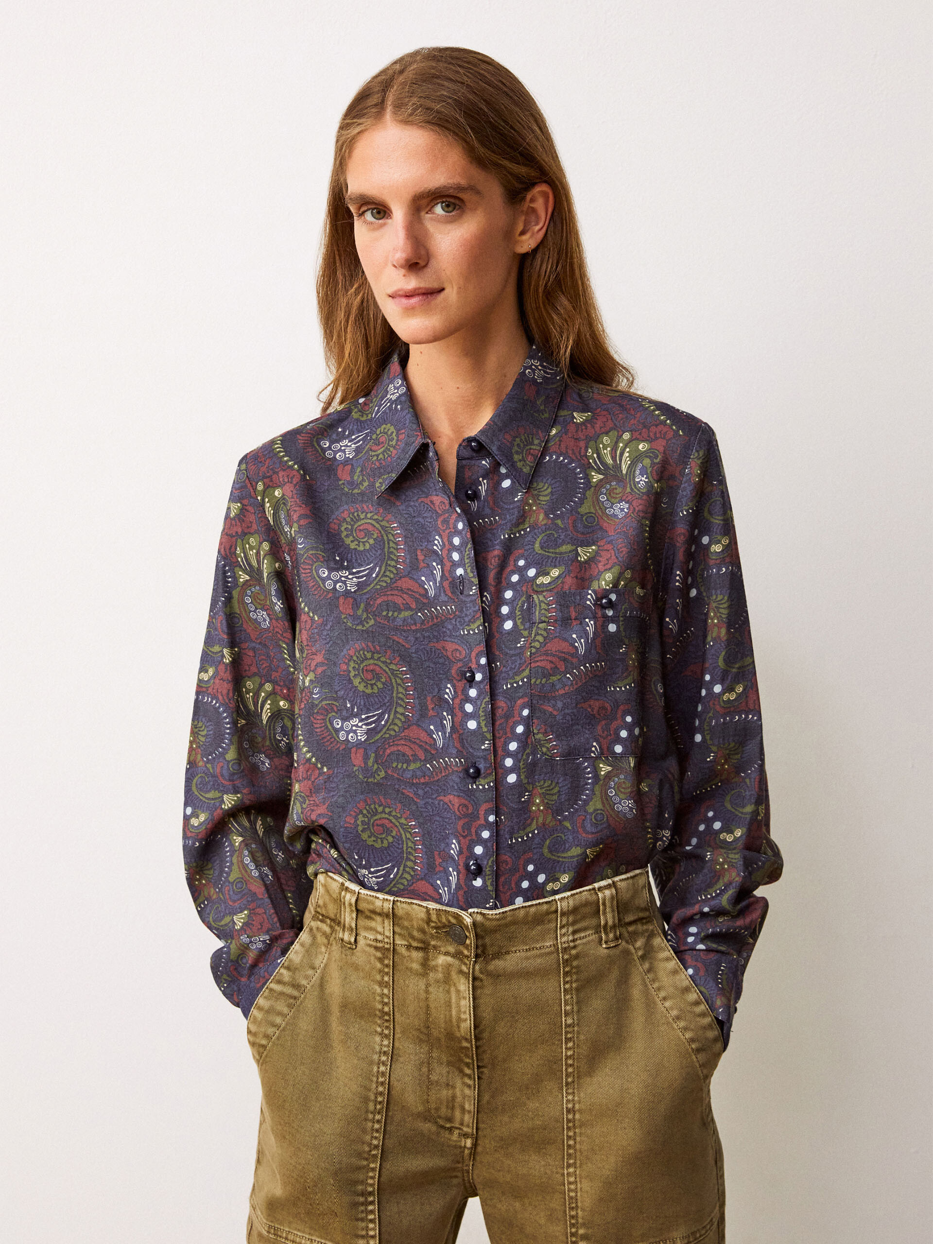 GARY SHIRT -  Cashmere print , Ready-to-wear Bensimon