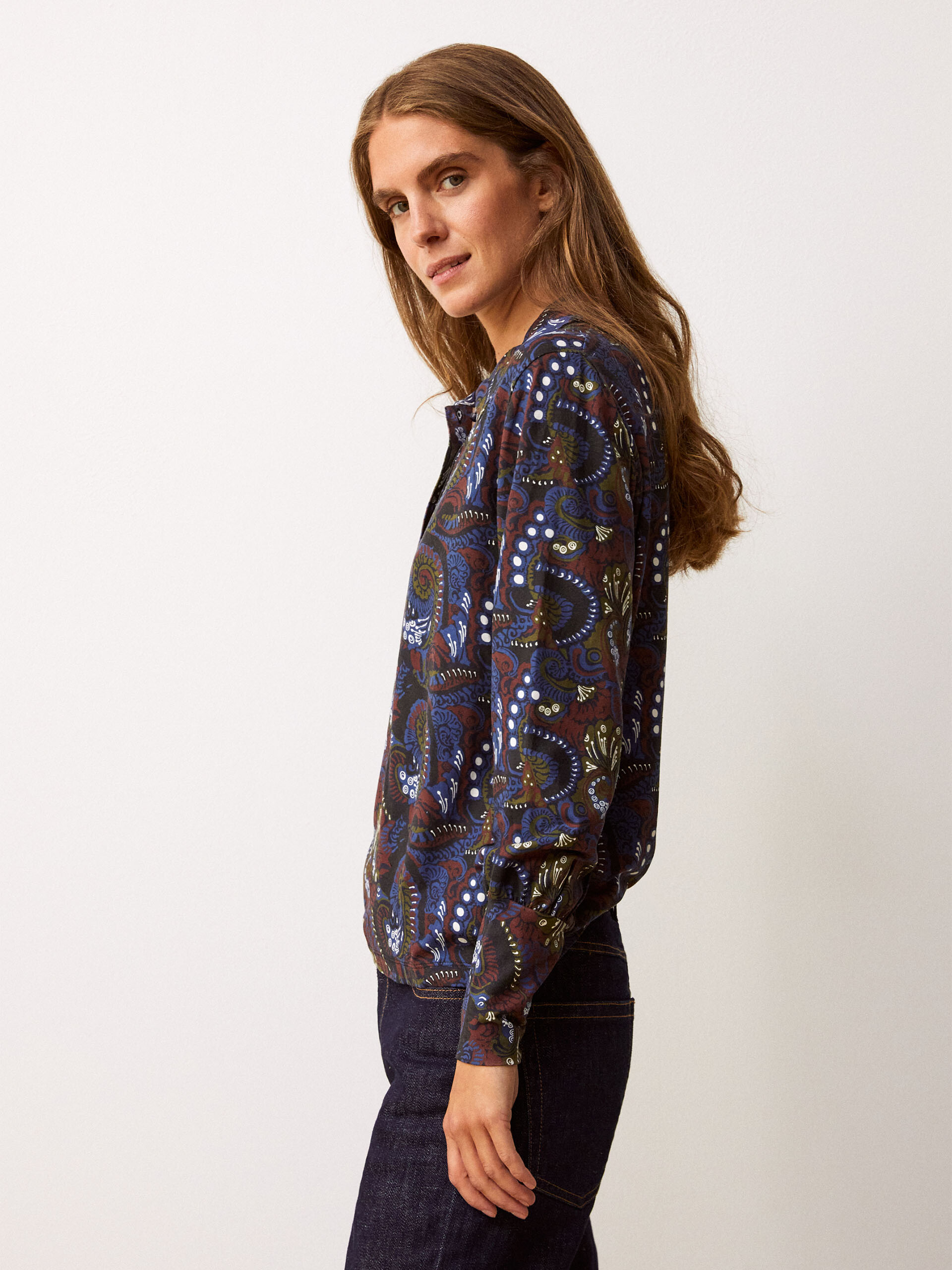 ILIAS T-SHIRT -  Cashmere print , Ready-to-wear Bensimon