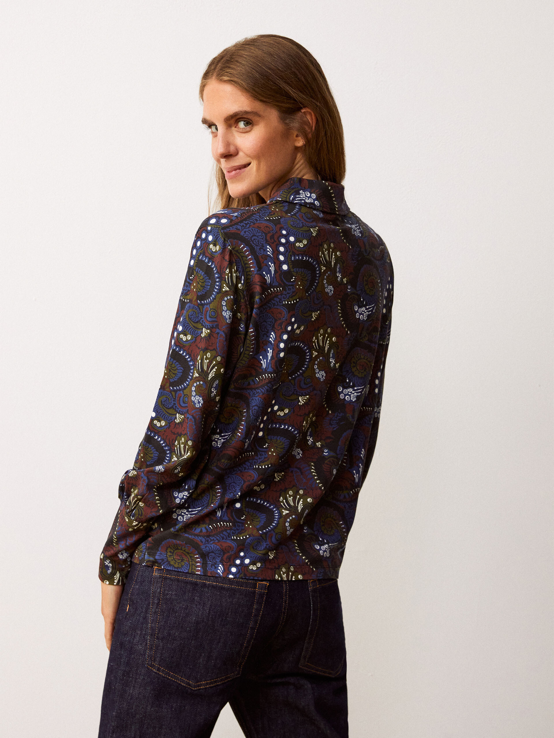 ILIAS T-SHIRT -  Cashmere print , Ready-to-wear Bensimon