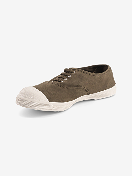 MEN LACE-UP TENNIS -  Khaki , Tennis & Shoes Bensimon