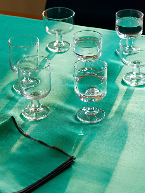 LOW STACKING GLASS 20CL H11 -  Transparent , Home design Bensimon