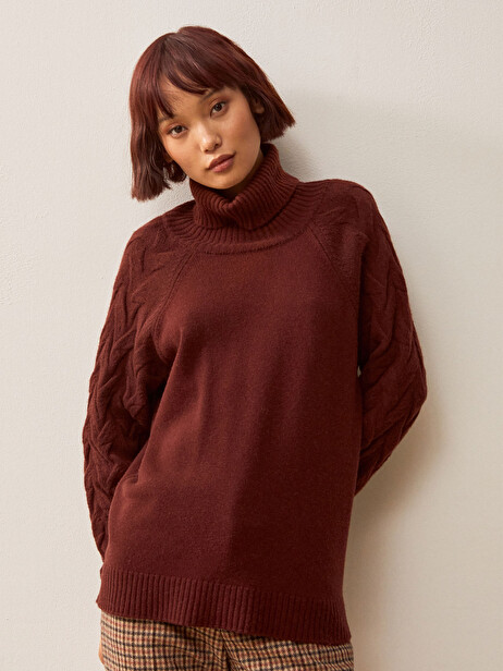 IGUANA SWEATER -  Mahogany , Ready-to-wear Bensimon