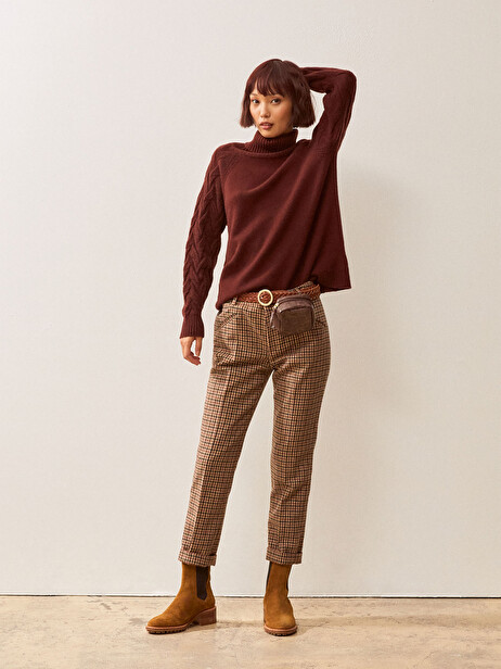 IGUANA SWEATER -  Mahogany , Ready-to-wear Bensimon