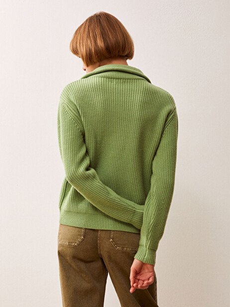 GREG SWEATER -  Pistachio , Ready-to-wear Bensimon