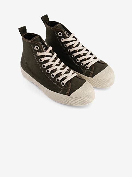 B79 ROMY WOMAN PERMANENT -  Dark khaki , Tennis & Shoes Bensimon