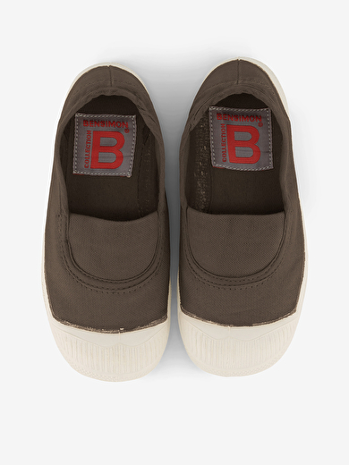 KIDS ELASTIC TENNIS -  Khaki , Tennis & Shoes Bensimon